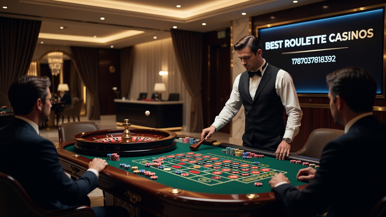Mobile device displaying roulette game interface in a casino app