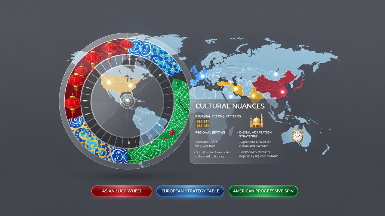 Mobile roulette interface displaying culturally adapted betting options and number highlights for international users